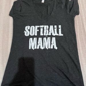 Softball Mama T shirt